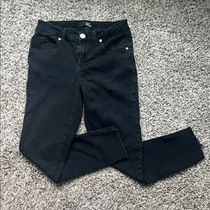 1822 Denim Black Skinny Jeans Ankle-Length